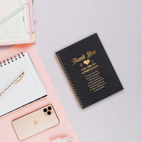 Cahier à spirale écriture lignée pour bloc notes et papeterie de bureau