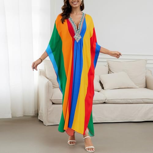 Bikini cobertor tipo kaftan largo para cubrir la piel con estilo 5