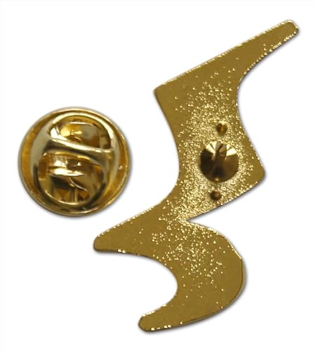 Image of Novel Merk Music Note Lapel Pin, Hat Pin & Tie Tack Set - Clutch Back