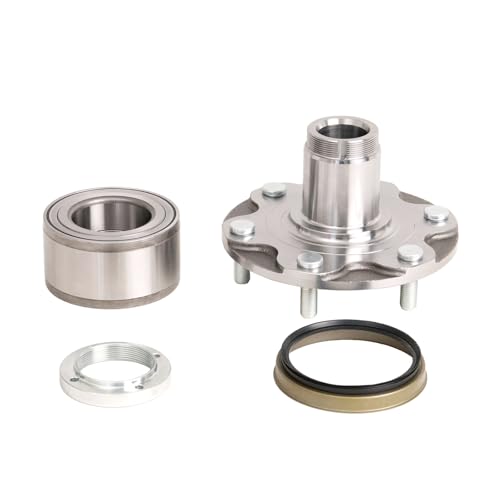 IRIEQU Front Wheel Hub Wheel Bearing Kit for Toyota Tundra 2000-2006 Tacoma 1999-2004 4Runner 1996-2001 Sequoia 2001-2007 Only Fit Without ABS System,2WD Only,Not Fit 4WD Replaces 710571 517011