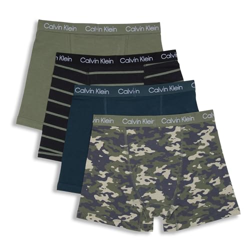 Calvin Klein Boys' Underwear Four Pack Boxer Brief Value Pack