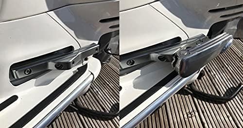 MOQIAOSEIKO Fußrasten Verlängerung Fußrasten Kompatibel mit Vespa GT GTS GTV 60 125 150 200 250 300 300ie Beifahrerfußstütze