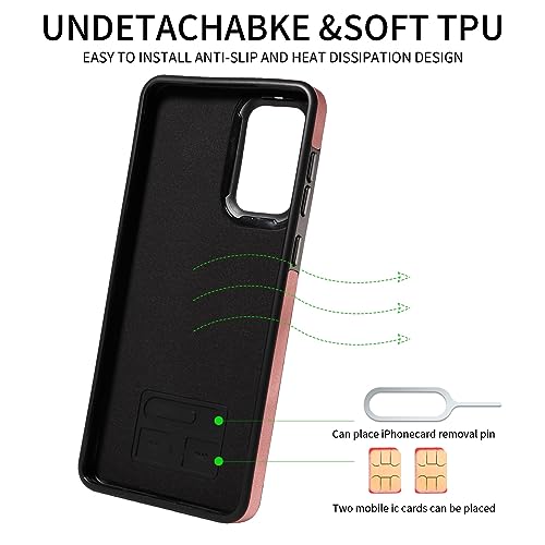 Étui rigide Samsung A73 5G anti-chute protégeant écran et cartes - 2