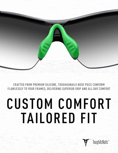 Image of ToughAsNails Replacement Nose Pads for Oakley Radar Path /RadarLock Path /Radar EV Path /Radar EV Path XS Series-Standard Fit