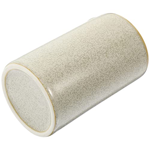 BESTonZON Ceramic Creamer Milk Pitcher Mini Sauce Ketchup Pitcher Coffee Container Porcelain Creamer Honey Jar for Home Coffee Beige