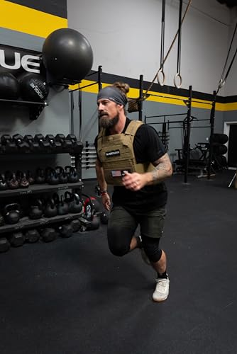 Image of Northgym Adjustable Weighted Vest /Incl. 3D Weight Plates in 14lbs / 20lbs / 30lbs / 42.5lbs - Optimized Weight Distribution and with Curved Plates for Running, Functional Training and Working Out