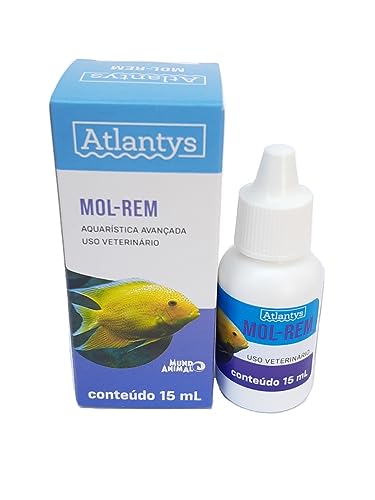Kit Parasiticida 15ml+bactericida 15ml+mol Rem 15ml Atlantys