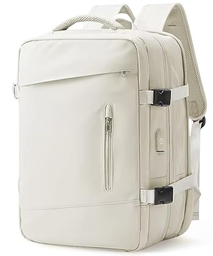 Mochila Executiva Expans&iacute;vel 27-40 Litros Para Viagem E Notebook Feminina Masculina Antifurto...