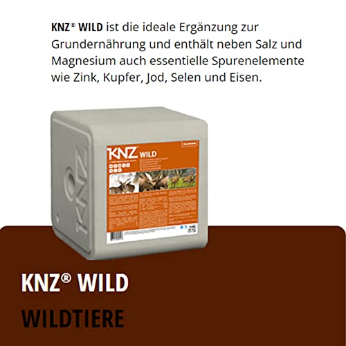 A&G-heute KNZ 20kg Wildleckstein 2 x 10 kg Mineralleckstein Salzleckstein Leckstein Wildtierleckstein Wild REH Hirsch