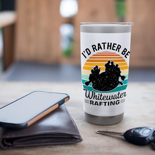 Funny Whitewater Raft Guide Design for Whitewater Rafting Stainless Steel Insulated Tumbler