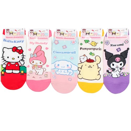 Image of Hello Cartoon Character Series Women and teen girls Licensed Socks Collection