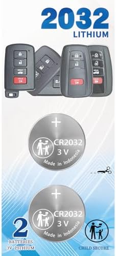 Amazon.com: Key Fob Battery Replacement Compatible with Toyota ...
