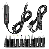 12V Car Charger Kit with DC 5V Power Cable,12V Cigarette Lighter Plug DC 5.5 * 2.1mm...