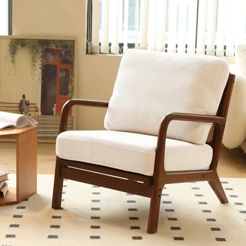 Sillón Plegable Blanco de Tela Suave