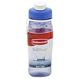 Rubbermaid Beverage Bottle Blue, Green or Red Assorted