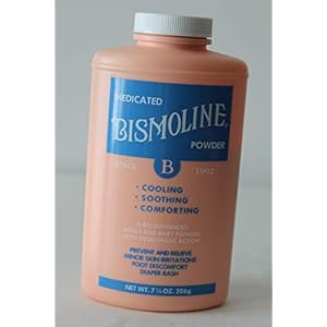 Bismoline Medicated Powder, 7 1/4 oz