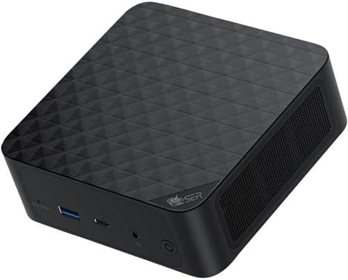 Beelink SER6 Mini PC,AMD Ryzen 9 6900HX(8C/16T,up to 4.9GHz),Mini Computer with 16GB DDR5/500GB PCle4.0 SSD,4K/Triple Display/USB4+HDMI+DP/WiFi 6/BT5.2 Mini Gaming PC Support Auto Power On