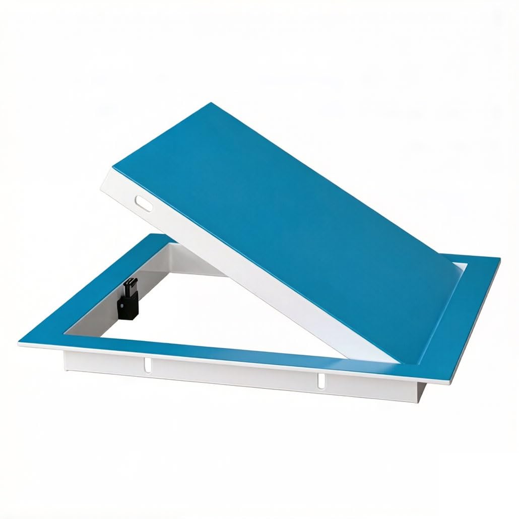 Panneau d'accès en aluminium 15x15 cm pour trappe d'inspection de plafond