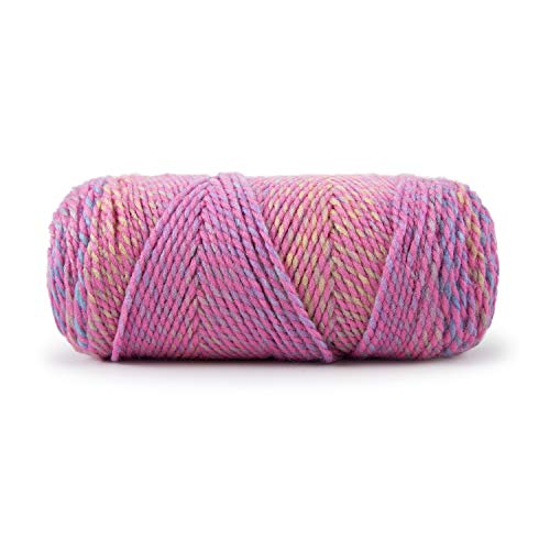 Image of Ganga Acrowools Acrylic Zebra Hand Knitting Fancy Yarn, A Pack of 2 Balls- 150Gram Each(Ptt-1418), Multicolor