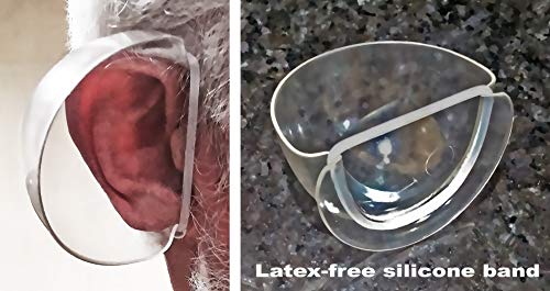 image for Earglasses® Personal Sound Reflectors, Set of Two Lenses, Clear, 1 Co