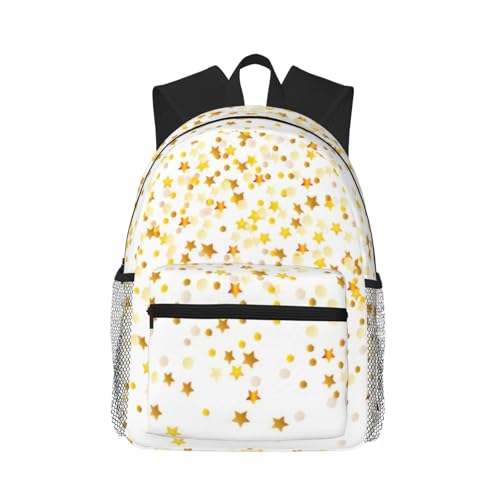 Sac à dos d'école pour l'université et le travail avec imprimé étoiles