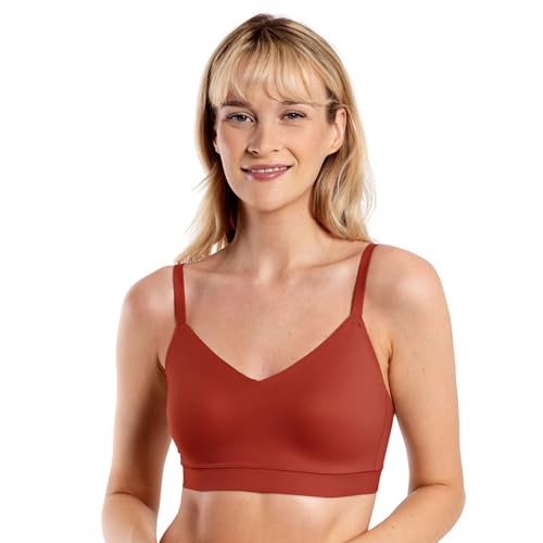 Image of Floatley Cozy Adjustable Bra Comfort Wirefree Seamless Bra with Embedded Pad for Women