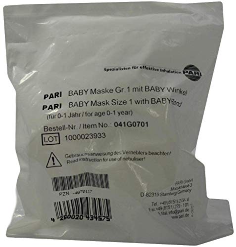 PARI Baby Maske Gr.1 mit Baby Winkel 1 St