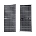 Renogy N-Type 16BB 250W Bifacial Solar Panel, 12V 250 Watt Solar Panel Double-Side 25% High-Efficiency, PV Module Power Charger for RV Marine Rooftop Farm Battery and Other Off-Grid Applications