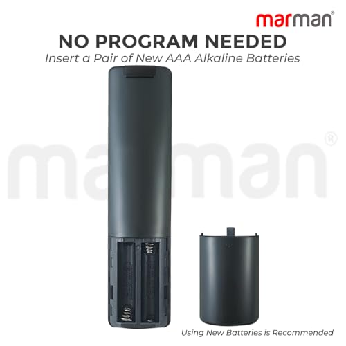 Image of marman Compatible with Haier Tv Remote Control Model LE32A7-N Suitable for Smart LED Full HD Ultra HD 4K Android Television Non Voice Command with Hotkeys - Pairing Not Required