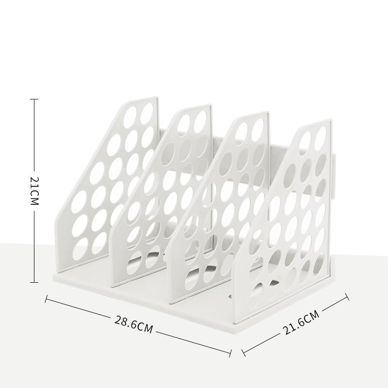 Ufficio Scaffale for archiviazione dati da ufficio, scaffale for libri, riviste, file Organizzatore da scrivania(Pink)