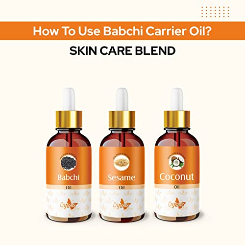 Image of Crysalis Babchi Oil 30 ml (1.01 fl oz) - Cold Pressed Psoralea corylifolia Seed Oil for Specialist Skin Formulations & Ayurvedic Preparations