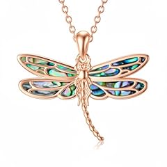 01-Dragonfly-Abalone Rose Gold