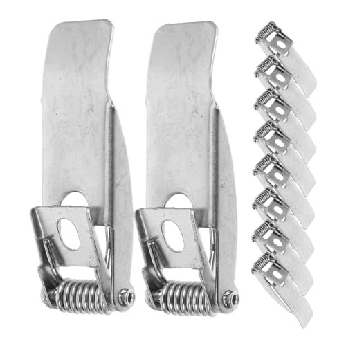 DOITOOL Clip D'éclairage à Ressort Pour Luminaire Encastré, Clips De Fixation Pour Spot Led, Ressorts De Montage Sécurisés, Compatible Plafonnier Et Downlight, Lot De 10 Pièces, Installation Rapide