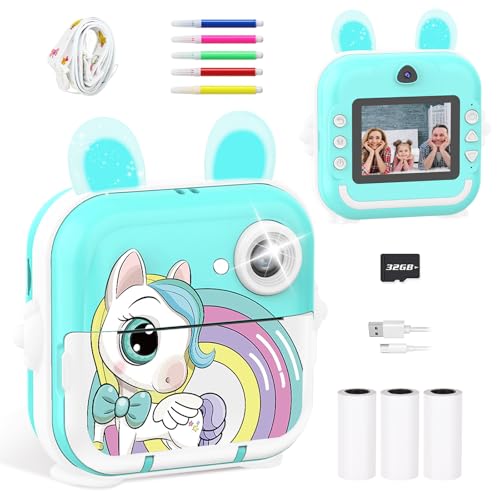 Kids Camera Instant Print Girls Boys, 2,4