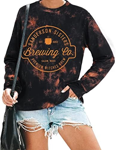 It's Just Bunch of Hocus Pocus Sweatshirt Halloween Sanderson Sisters Sweatshirts Halloween Pullover Tops