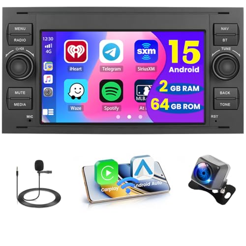 Wireless CarPlay/Android Auto e Mirror Link: connetti senza problemi il tuo smartphone tramite CarPlay wireless e Android Auto per accedere all'Assistente Goo-gle, alla navigazione, alle chiamate e ai messaggi, garantendo una guida sicura. Mirror link abilita il mirroring dello schermo, consentendoti di utilizzare le app del telefono, la musica e i video direttamente sullo schermo dell'autoradio
