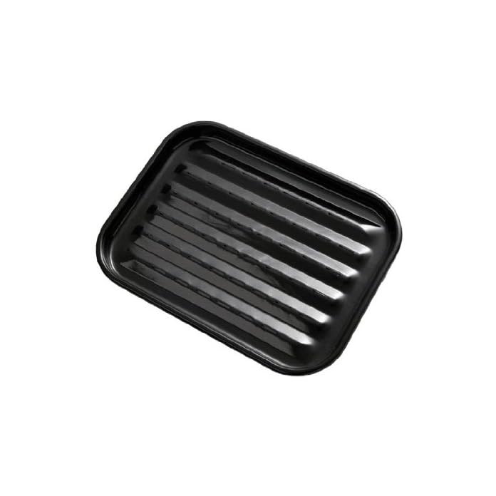 Grillchef Grillschale Emaill Schwarz 325 X 245cm