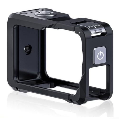 Jaula de metal para DJI Action 6 con marco de aluminio y soporte vertical