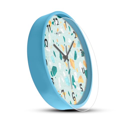Image of Olive Tree Wall Clock 12 inch Decorative Plastic Wall Clock TIK - TIK Movement Classic Clock Battery Operated Round Easy to Read for Room /Home /Kitchen /Bedroom /Office /School - 9232