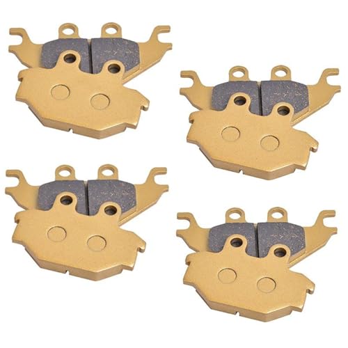 �I�[�g�o�C�̃u���[�L�p�b�h Compatible With SYM For Trackrunner 200 Quad 2005-2009 For Citymax 300 Quad 2006 �I�[�g�o�C�t�����g�u���[�L�p�b�h�f�B�X�N�Z�b�g