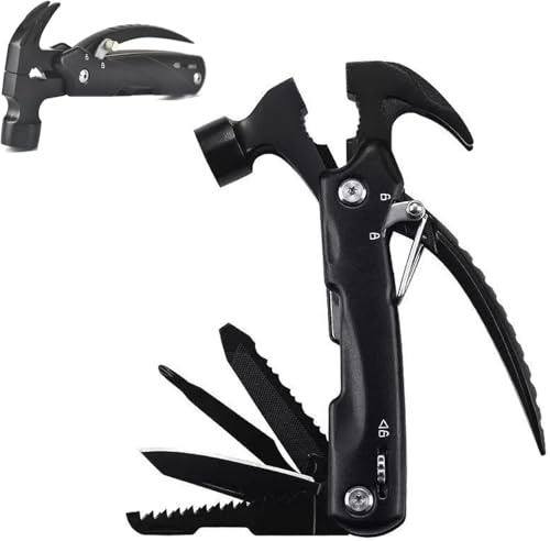 JANCOM Multi-Tool 12 in 1 Hammer Mini Hammer Camping Gear Surviva...