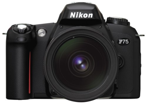 Preisvergleich Produktbild Nikon F75 Spiegelreflexkamera schwarz