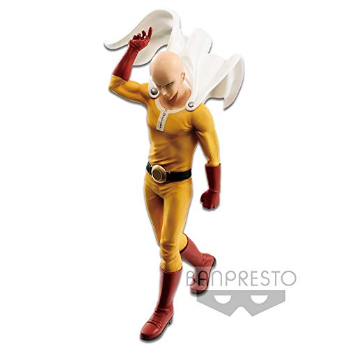 Figure Bandai Banpresto One Punch Man Dxf Premium - Saitama Ref. 34655/34656 Cores Diversas, Feita C