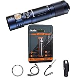 FENIX E05R - Linterna de llavero recargable, color negro