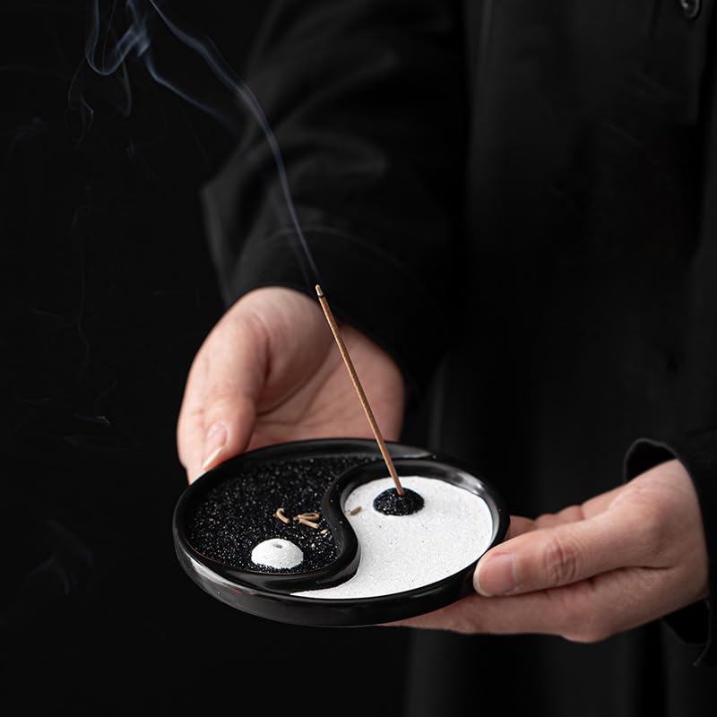 Porte-encens en céramique vintage pour accessoires de méditation - 2