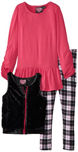 Image of Forever Me Big Girls' Vest Top and Legging 3 Piece Set