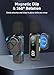 Wireless Microphone for iPhone, iPad, Android, Mini Microphones with LED Indicator & Noise Reduction, Magnetic Clip on Lavalier Microphone for Interview Video Recording Podcast YouTube Tiktok Vlogging