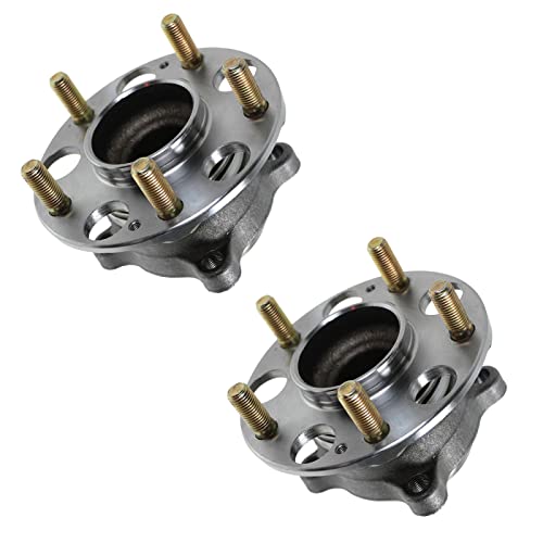 Image of TRQ Wheel Bearing and Hub Assembly Set for 2009-2014 Acura TSX | for 2008-2012 Honda Accord 2009-2014 Acura TSX Driver and Passenger Side