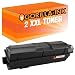 Produktbild Gorilla-Ink 2 Toner-Patronen XXL für Kyocera TK-1170 Black ECOSYS M2040DN M2540DN M2540DNE M2540DNW M2640IDW