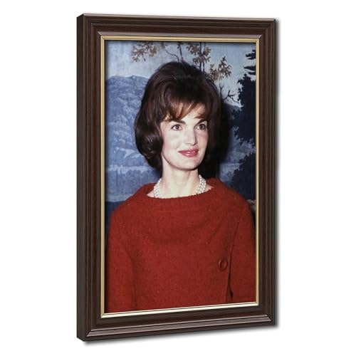 Impression sur toile Jacqueline Kennedy cadre suspendu 40x61cm